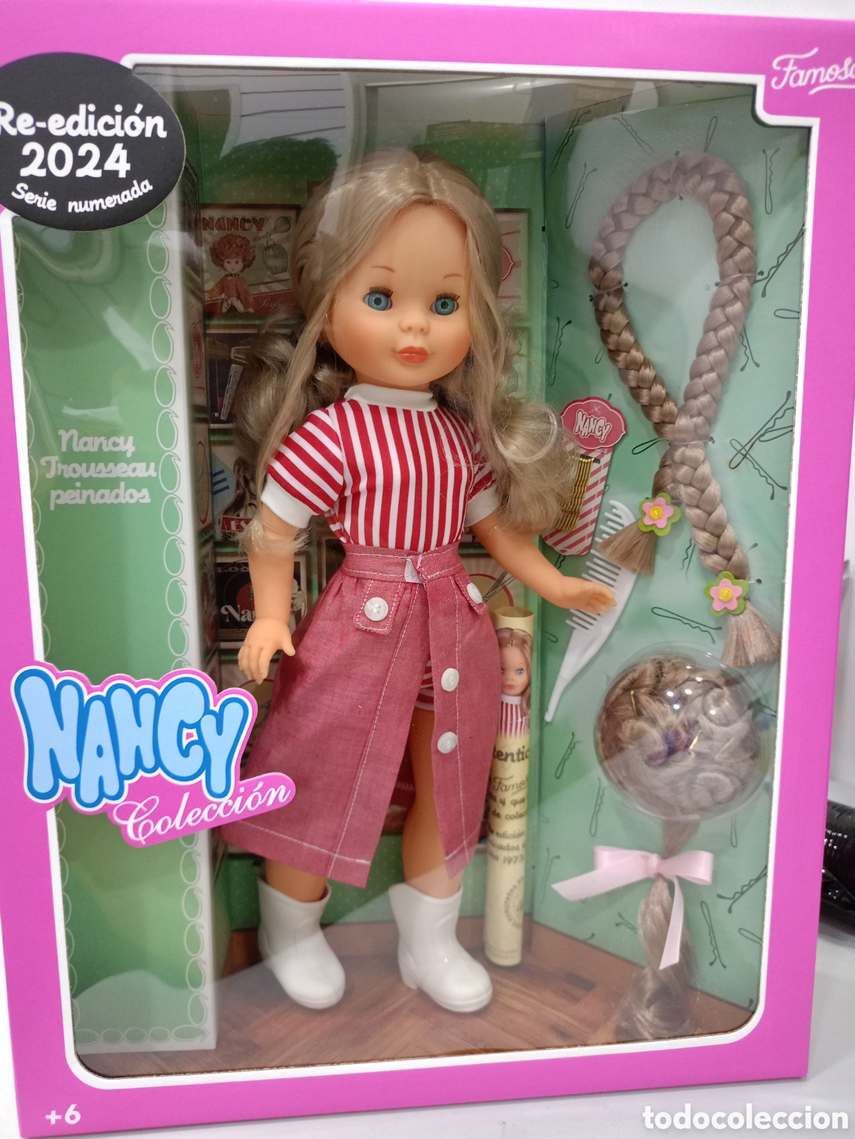 Mu&ntilde;ecas Nancy y Lucas: Nancy colecci&oacute;n trouse peinados 2024