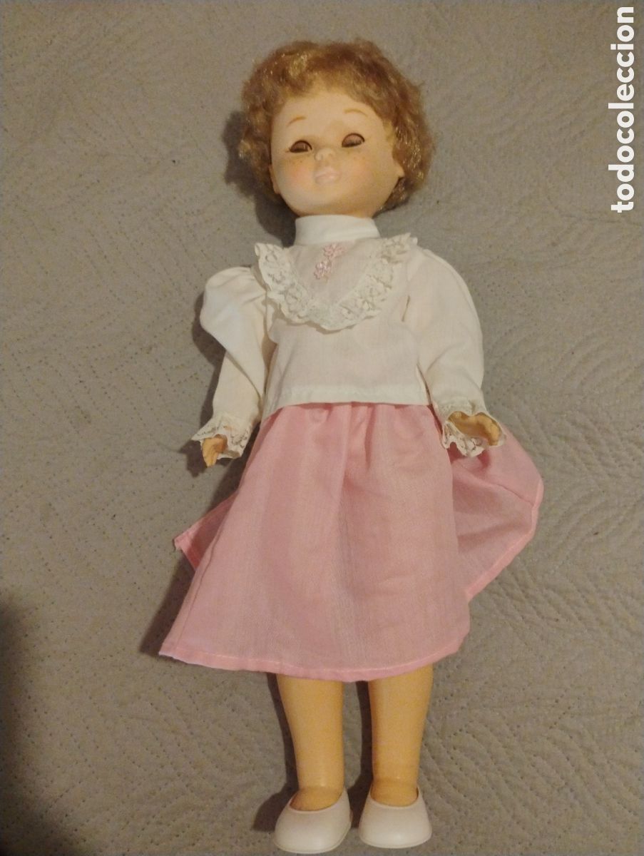 Mu&ntilde;ecas Nancy y Lucas: &diams; Mu&ntilde;eca NANCY PECAS Original (Famosa, A&ntilde;os 70) - Ojos Margarita