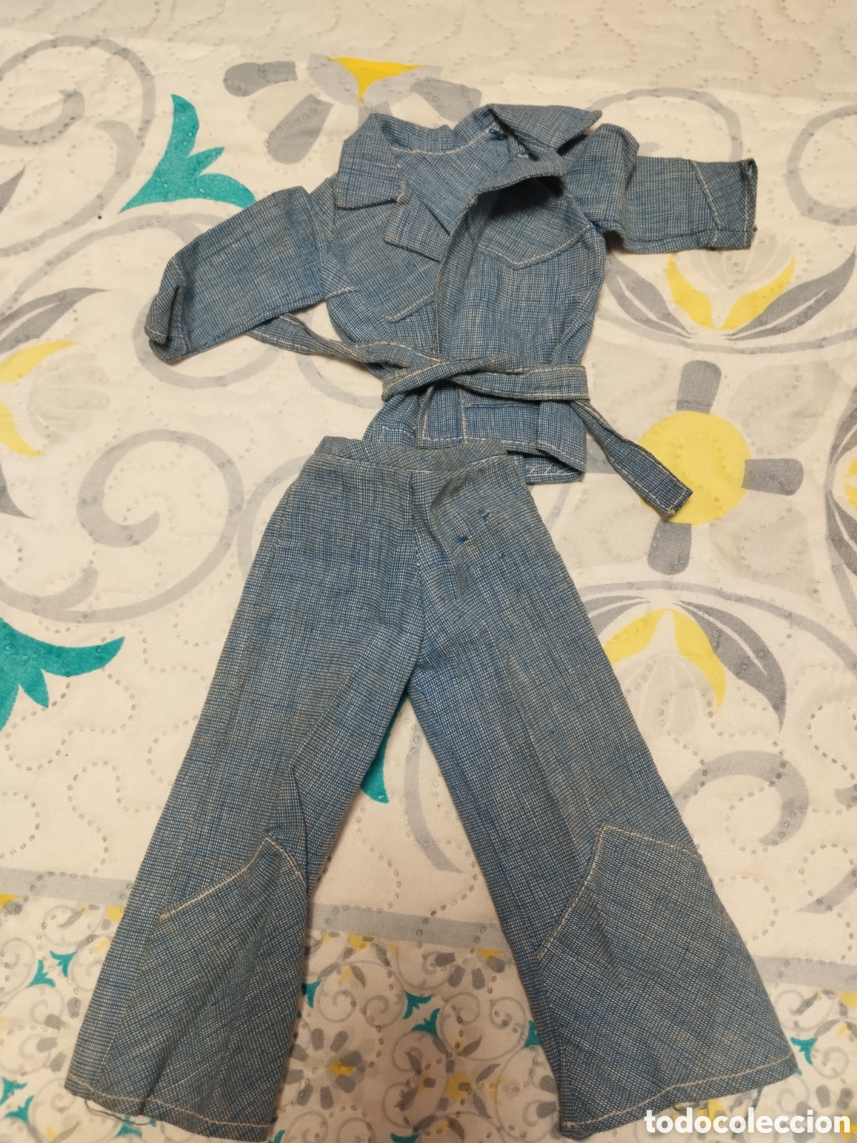 Mu&ntilde;ecas Nancy y Lucas: Nancy conjunto vintage vaquero - Foto 1