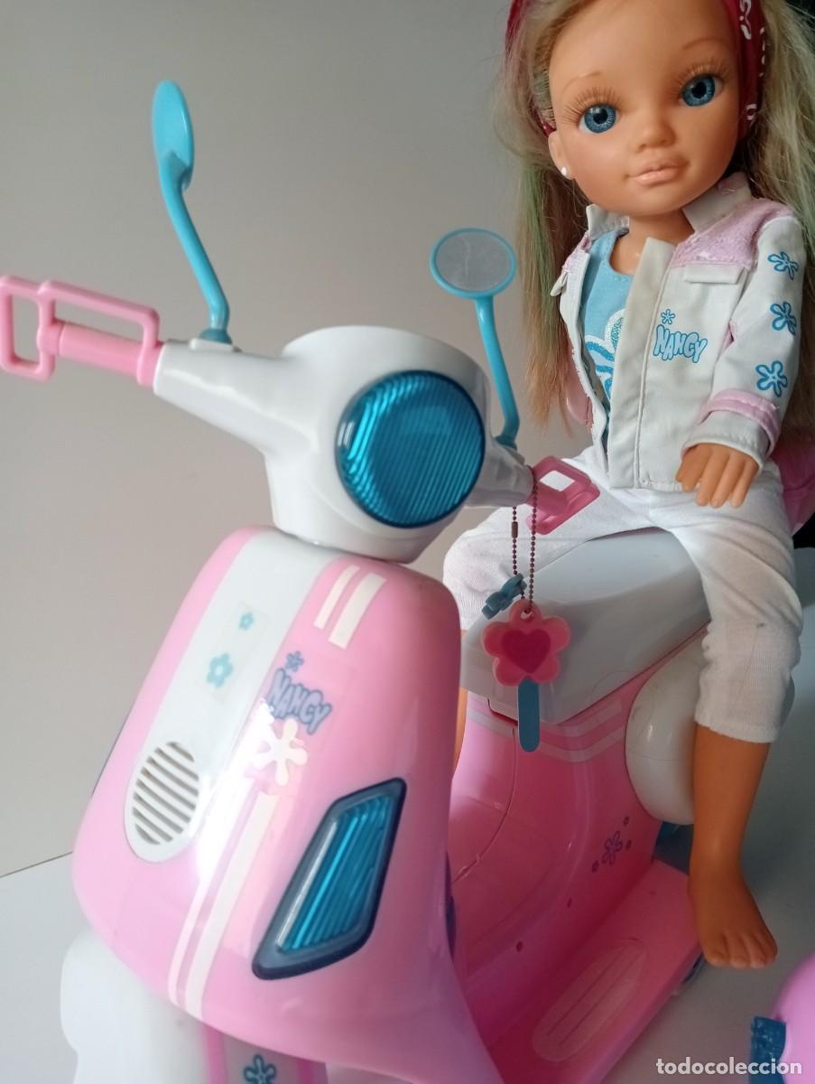 Mu&ntilde;ecas Nancy y Lucas: MU&Ntilde;ECA NANCY Y SU MOTO VESPA ROSA - Foto 3