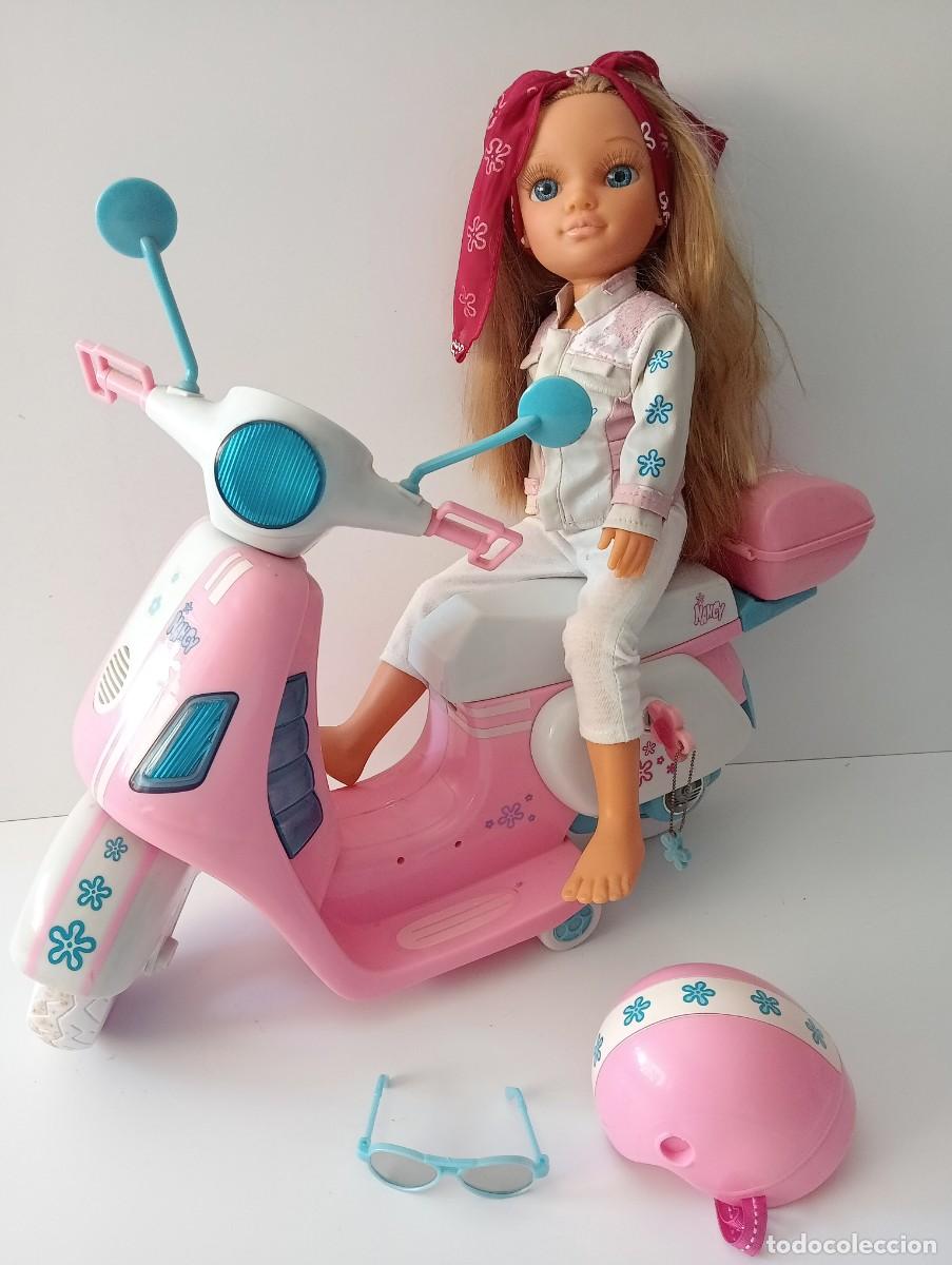 Mu&ntilde;ecas Nancy y Lucas: MU&Ntilde;ECA NANCY Y SU MOTO VESPA ROSA - Foto 8