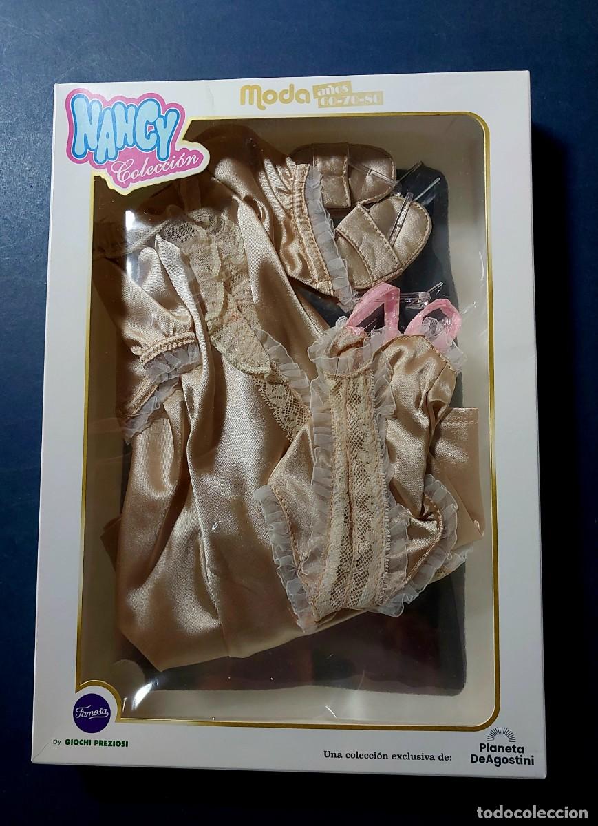 Mu&ntilde;ecas Nancy y Lucas: Conjunto Lencer&iacute;a ( Body ,Bat&iacute;n y Zapatillas ) Nancy Original en Caja