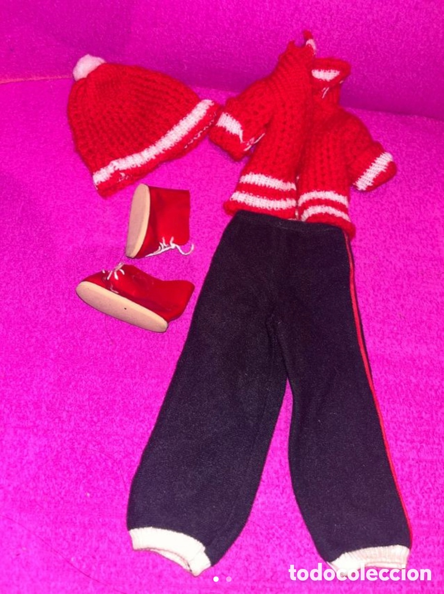 Mu&ntilde;ecas Nancy y Lucas: Conjunto Ropa Mu&ntilde;eca Nancy Antigua 70s - Foto 1