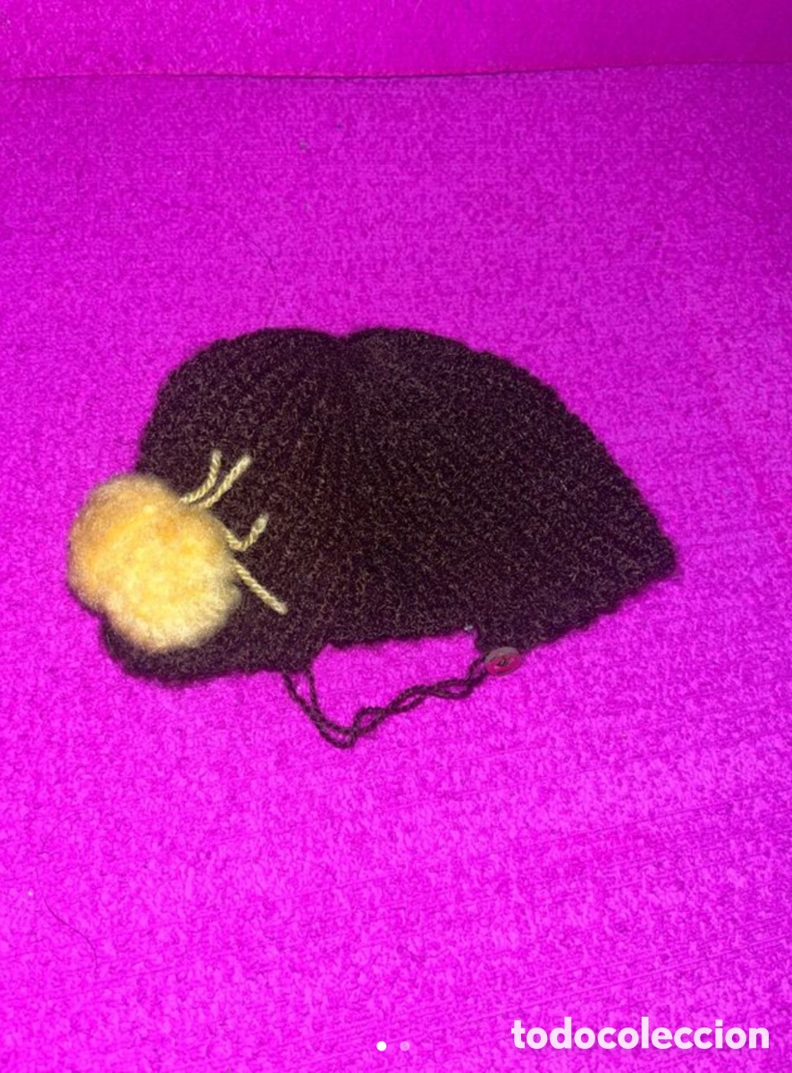 Mu&ntilde;ecas Nancy y Lucas: Ropa Mu&ntilde;eca Nancy Antigua 70s Gorro Lana Oto&ntilde;o
