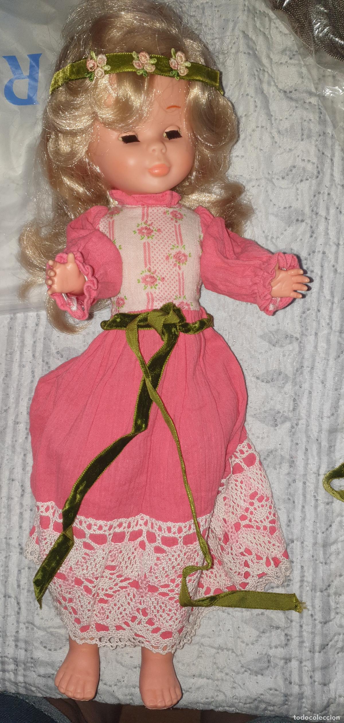Mu&ntilde;ecas Nancy y Lucas: VESTIDO DE NANCY IBICENCA A&Ntilde;OS 70