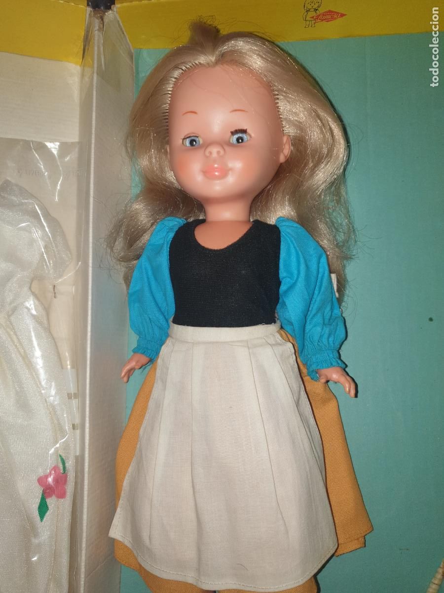 Mu&ntilde;ecas Nancy y Lucas: NANCY CENICIENTA EN CAJA ORIGEN A&Ntilde;OS 70 COMPLETA. - Foto 4