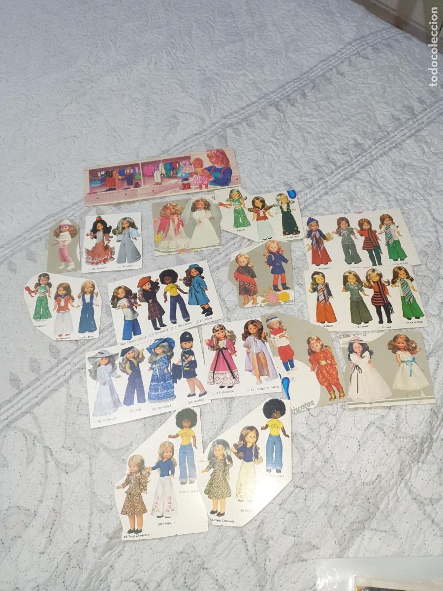 Mu&ntilde;ecas Nancy y Lucas: CARTONES PARTE TRASERA DE CAJAS DE NANCY - Foto 1