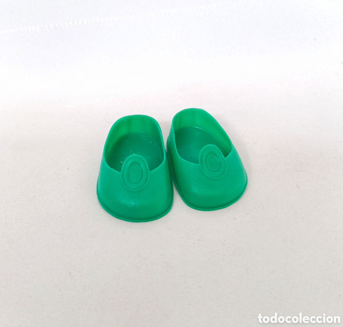 Mu&ntilde;ecas Nancy y Lucas: Nancy zapatos bot&oacute;n verdes originales Famosa a&ntilde;os 80