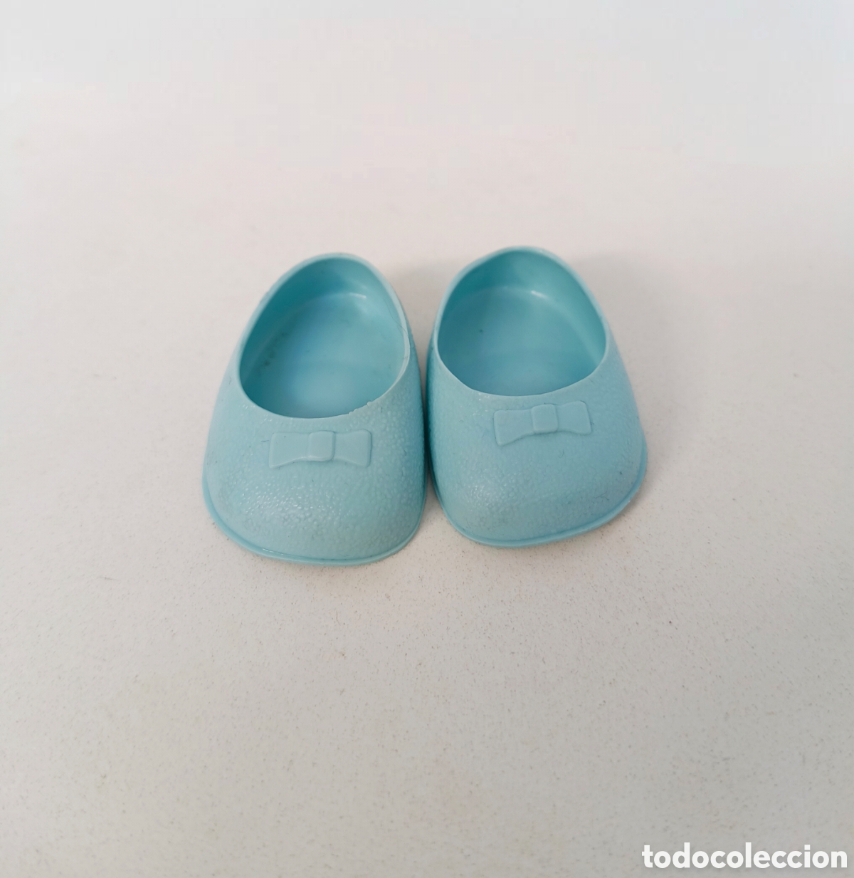 Mu&ntilde;ecas Nancy y Lucas: Nancy zapatos azules con lazo azul celeste originales Famosa a&ntilde;os 80