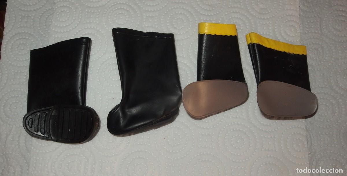 Mu&ntilde;ecas Nancy y Lucas: 2 PARES DE BOTAS DE NANCY,A&Ntilde;OS 70 - Foto 2