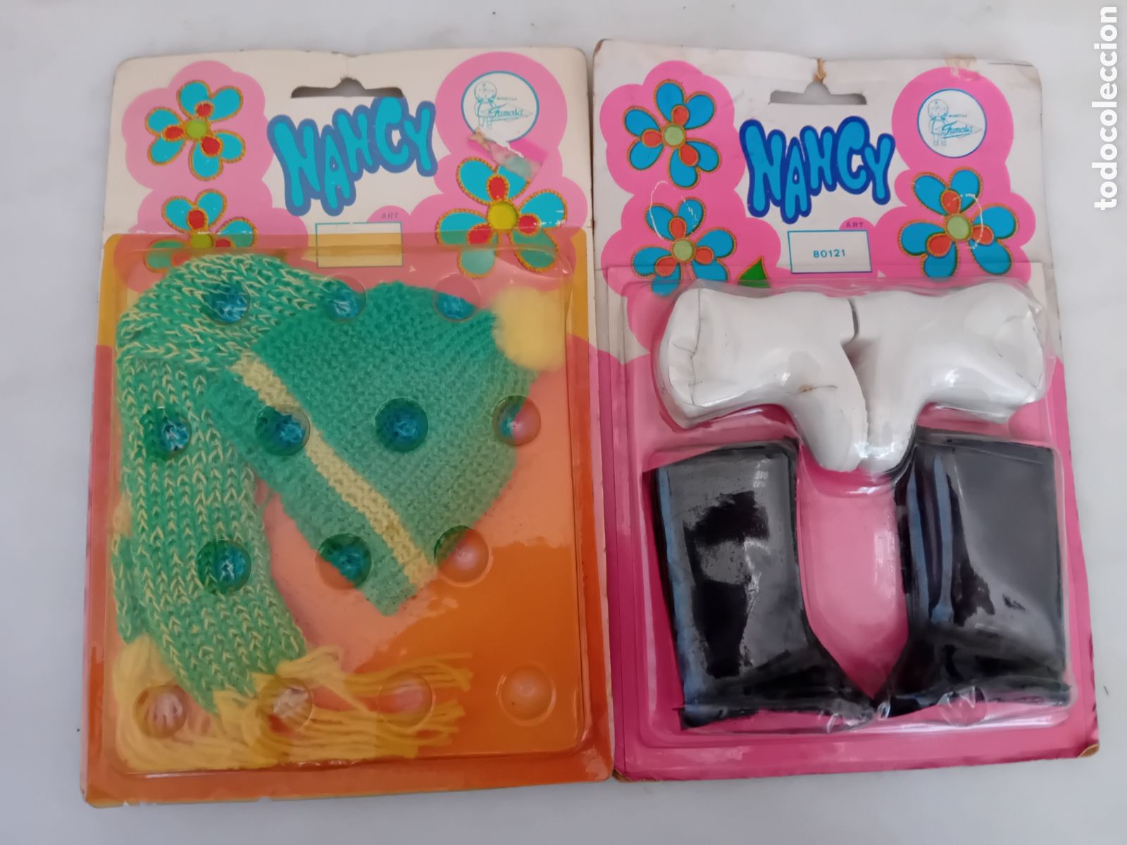 Mu&ntilde;ecas Nancy y Lucas: Dos bluster Nancy, botas y Gorro invierno