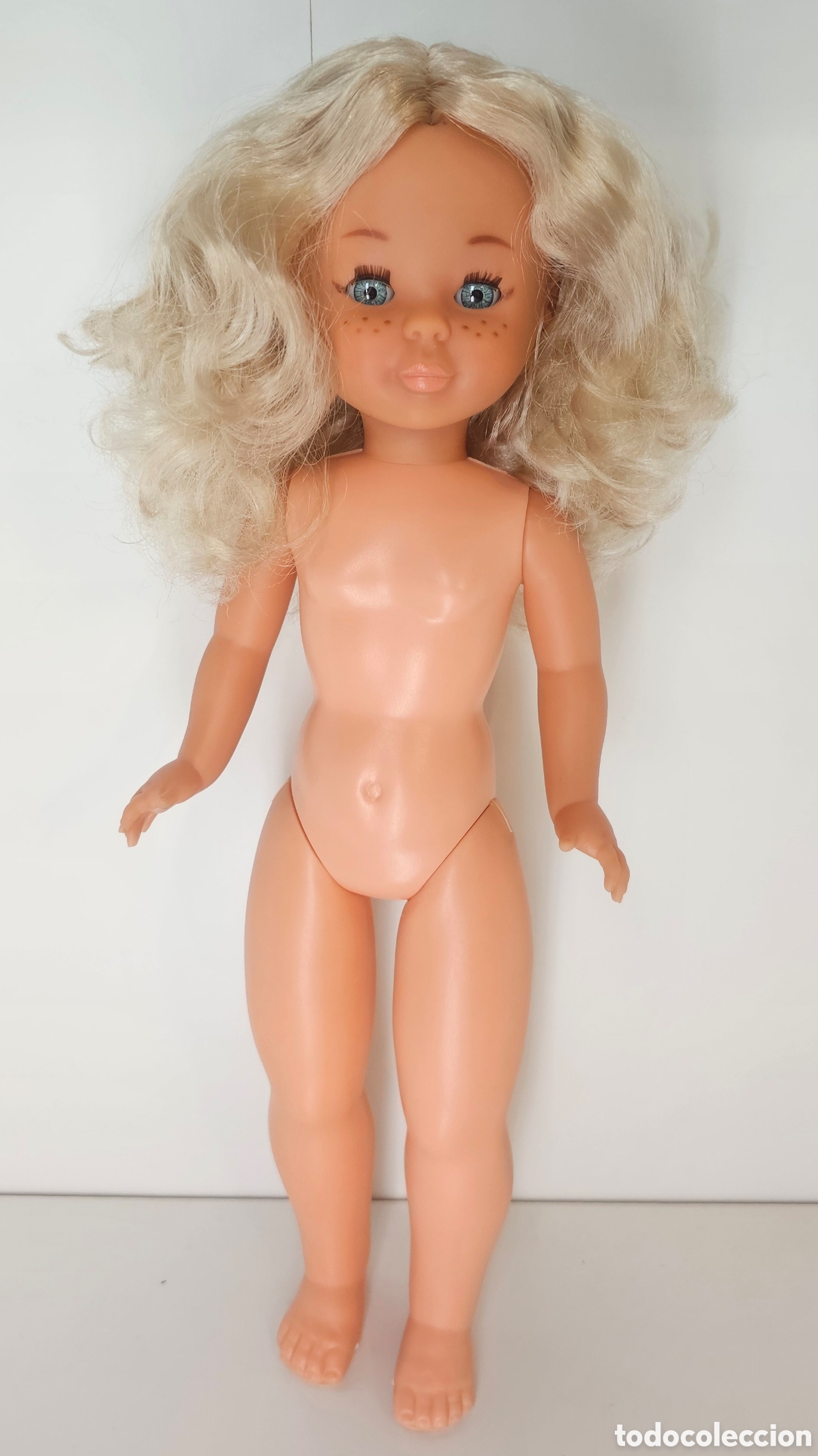 Mu&ntilde;ecas Nancy y Lucas: Nancy ochentera con mechas y pecas