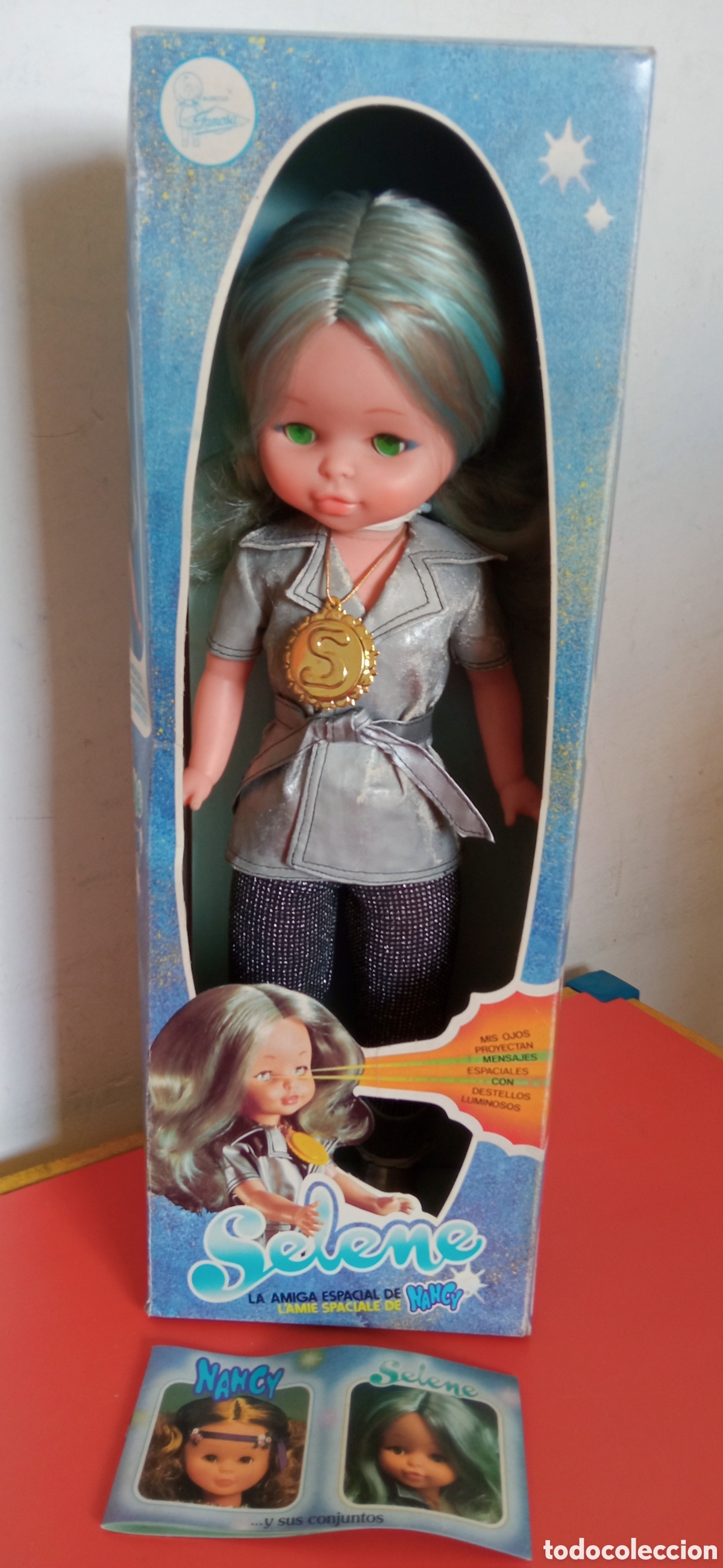 Mu&ntilde;ecas Nancy y Lucas: NANCY SELENE CON CAT&Aacute;LOGO.FAMOSA 1981.NUEVA EN CAJA.NO FUNCIONA.