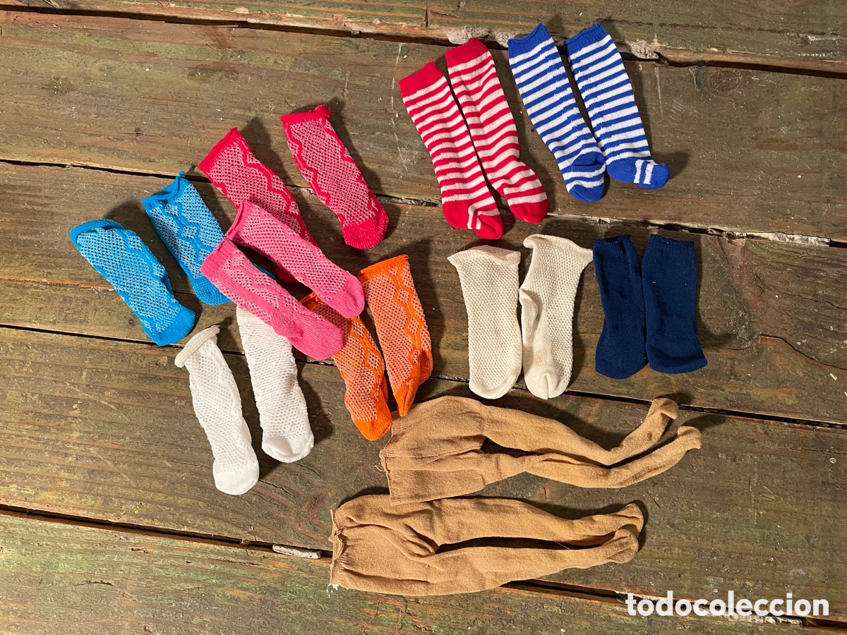 Mu&ntilde;ecas Nancy y Lucas: LOTE CALCETINES Y PANTYS PRA NANCY. ORIGINAL