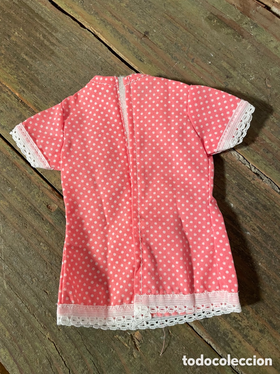 Mu&ntilde;ecas Nancy y Lucas: PIJAMA ROSA CON TOPOS DE NANCY. ORIGINAL - Foto 9