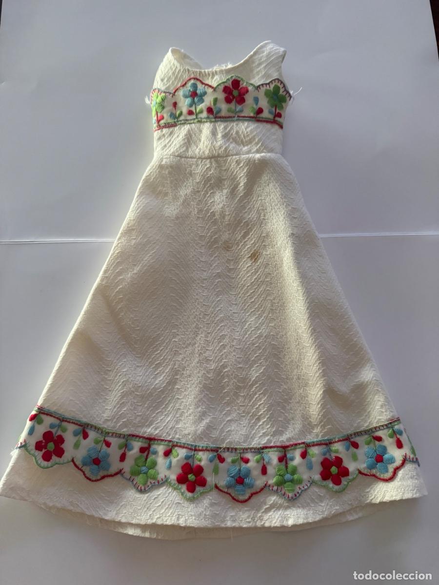 Mu&ntilde;ecas Nancy y Lucas: NANCY VESTIDO LARGO CON ETIQUETA ORIGINAL FAMOSA (G)