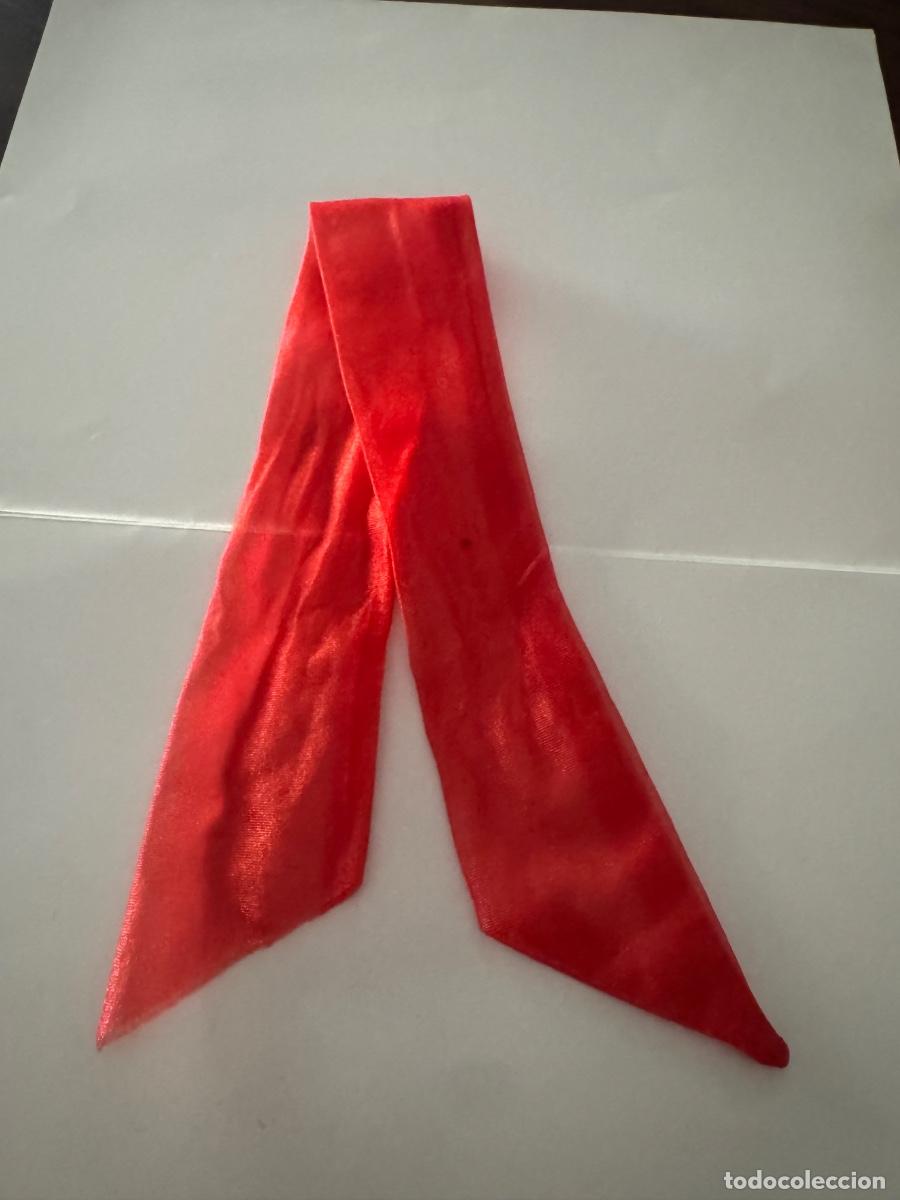Mu&ntilde;ecas Nancy y Lucas: NANCY FOULARD VESTIDO FANTAS&Iacute;A ROJO (G)