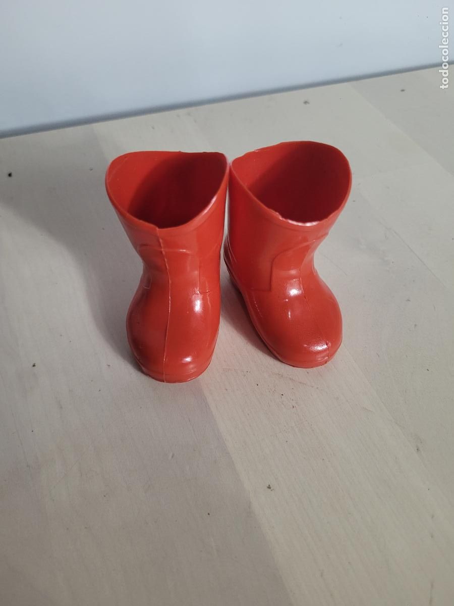 Mu&ntilde;ecas Nancy y Lucas: nancy botas rojas originales a&ntilde;os 80