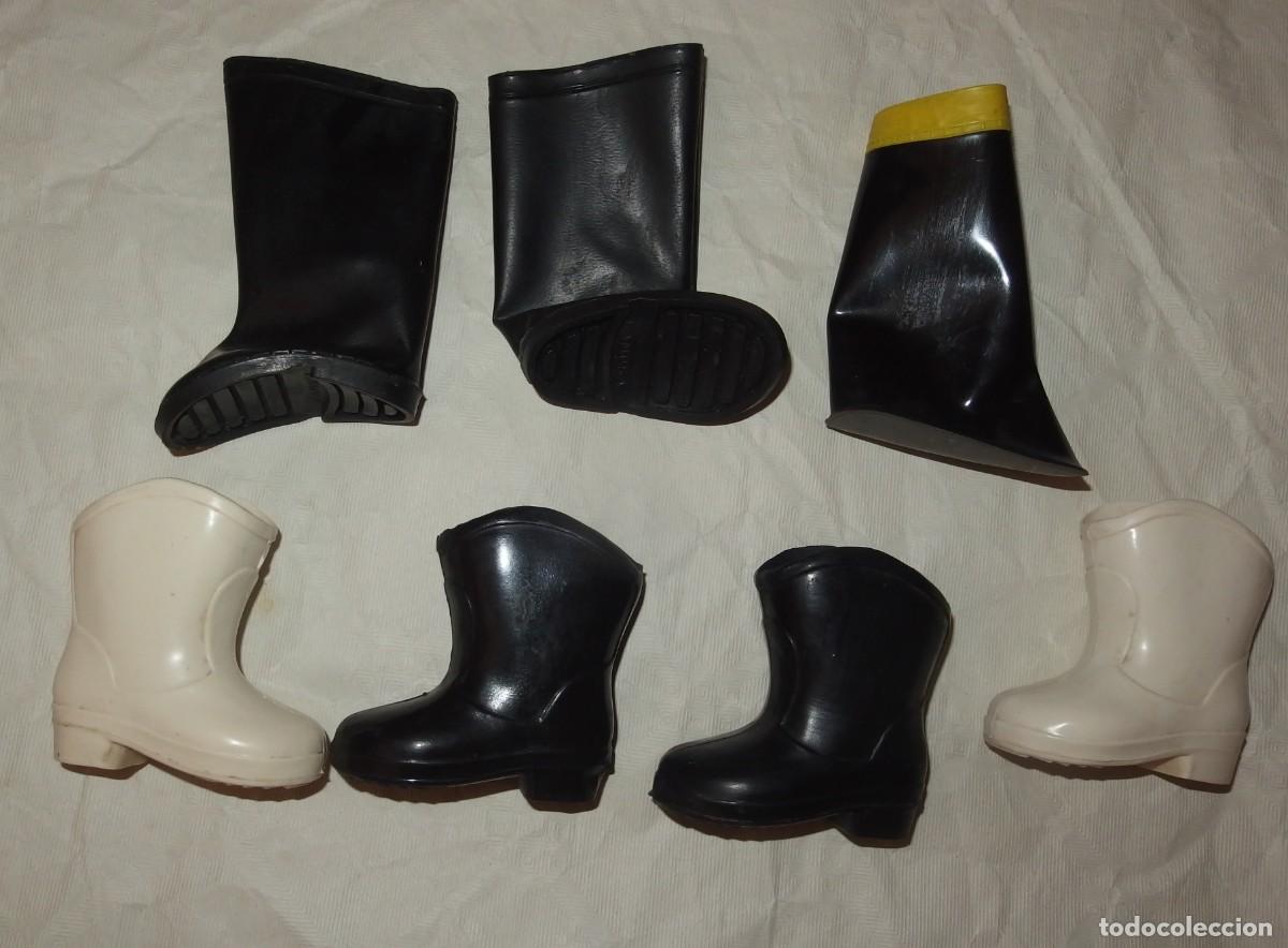Mu&ntilde;ecas Nancy y Lucas: 3 PARES DE BOTAS + 1 SUELTA DE NANCY DE FAMOSA