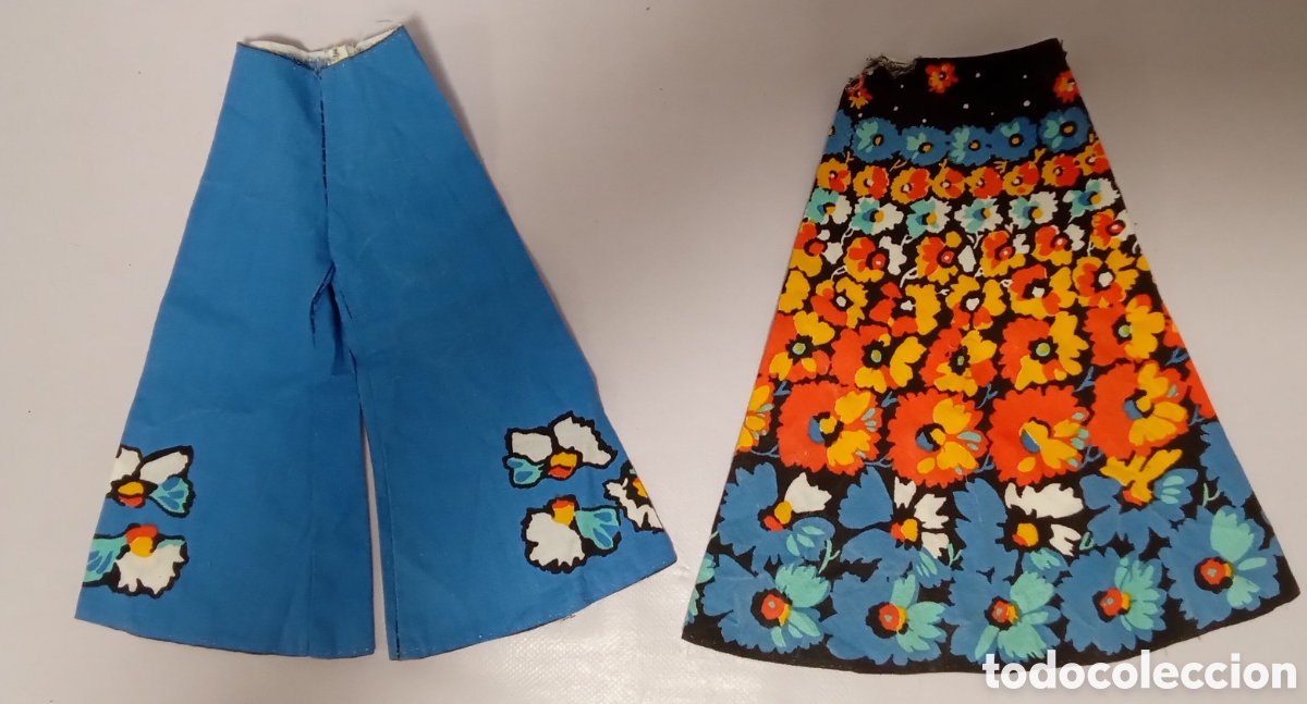 Mu&ntilde;ecas Nancy y Lucas: Falda Y Pantal&oacute;n Corta Y Cose Mu&ntilde;eca Nancy Famosa A&ntilde;os 70 Espa&ntilde;a