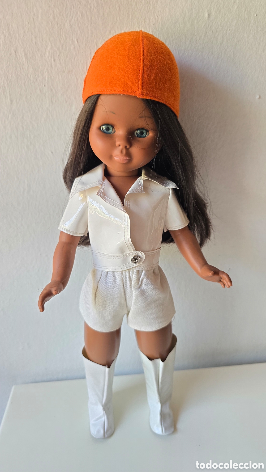 Mu&ntilde;ecas Nancy y Lucas: Nancy mini shorts a&ntilde;os 70 ojos azules - Foto 2