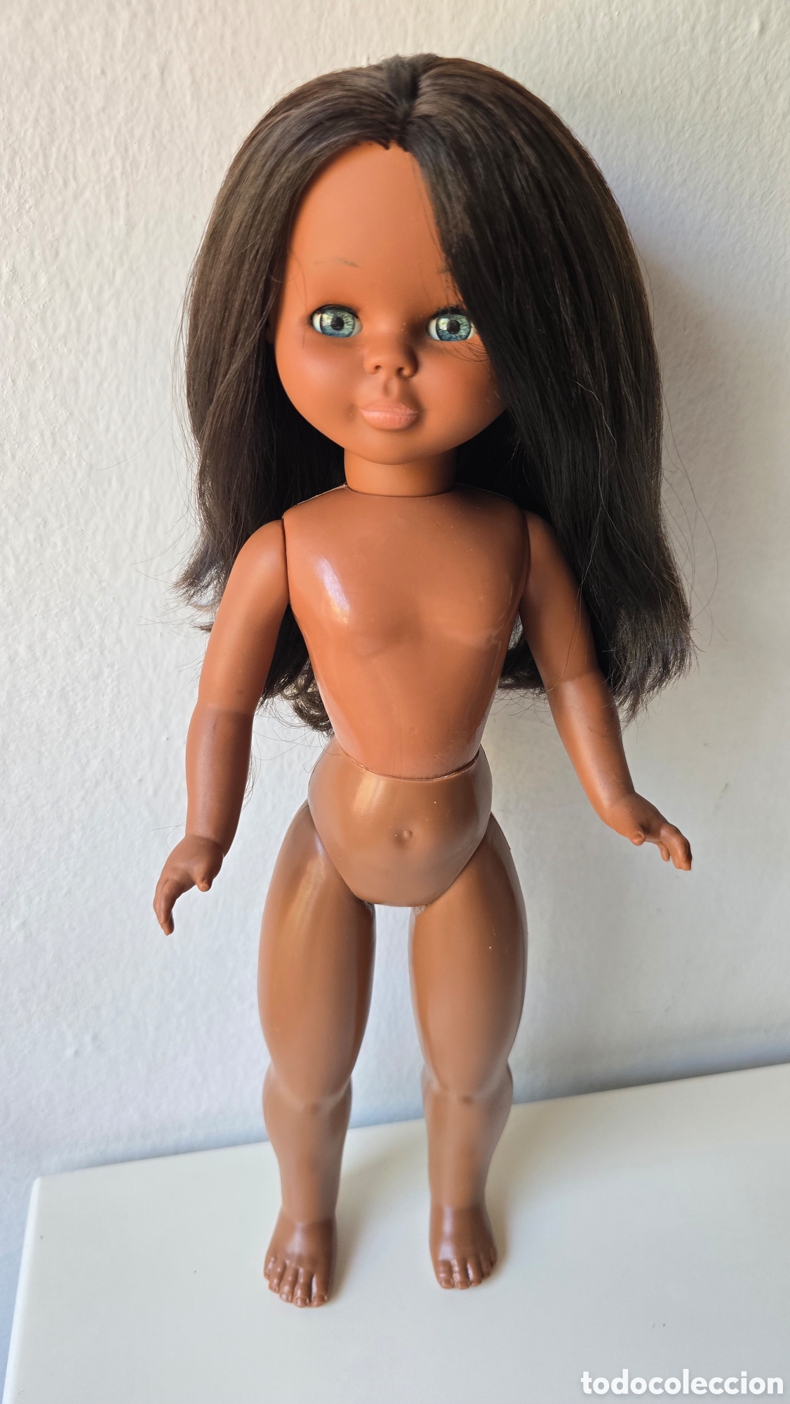 Mu&ntilde;ecas Nancy y Lucas: Nancy mini shorts a&ntilde;os 70 ojos azules - Foto 5