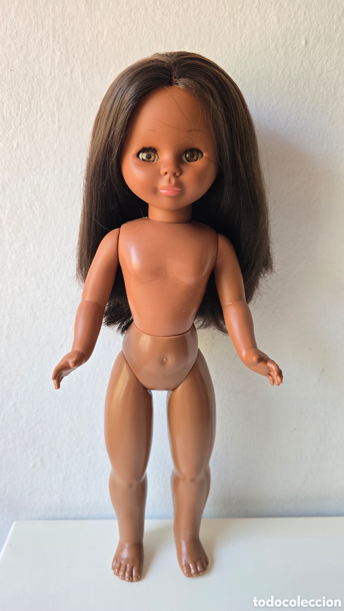 Mu&ntilde;ecas Nancy y Lucas: Nancy mini shorts a&ntilde;os 70 ojos marrones - Foto 5