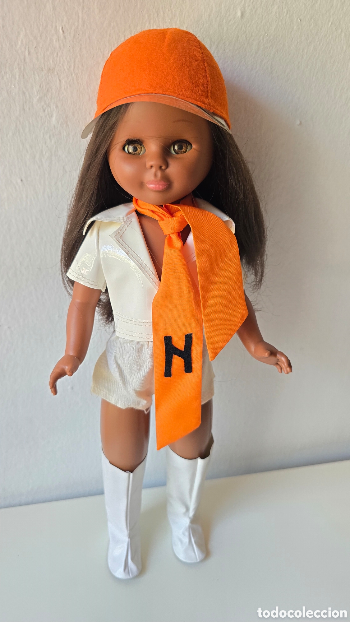 Mu&ntilde;ecas Nancy y Lucas: Nancy mini shorts a&ntilde;os 70 ojos marrones - Foto 1