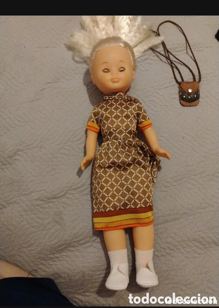 Nancy and Lucas Dolls: Mu&ntilde;eca Nancy Famosa Original A&ntilde;os 70 Azafata Iberia + Bolso Bandolera