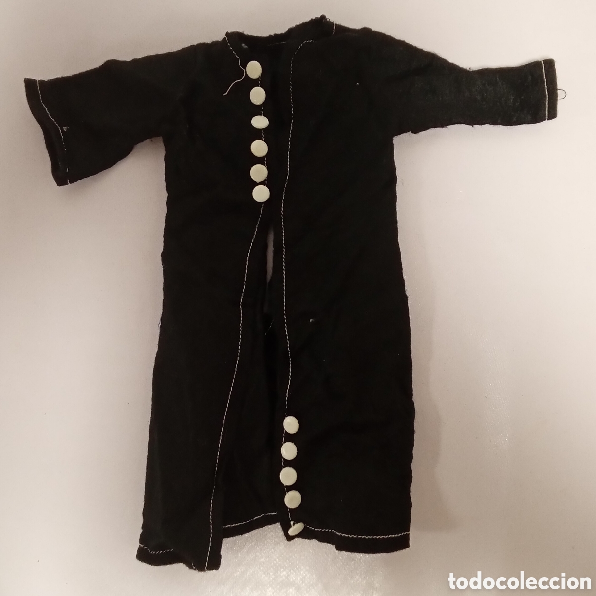Mu&ntilde;ecas Nancy y Lucas: Abrigo Maxi Negro Mu&ntilde;eca Nancy Famosa A&ntilde;os 70 Espa&ntilde;a