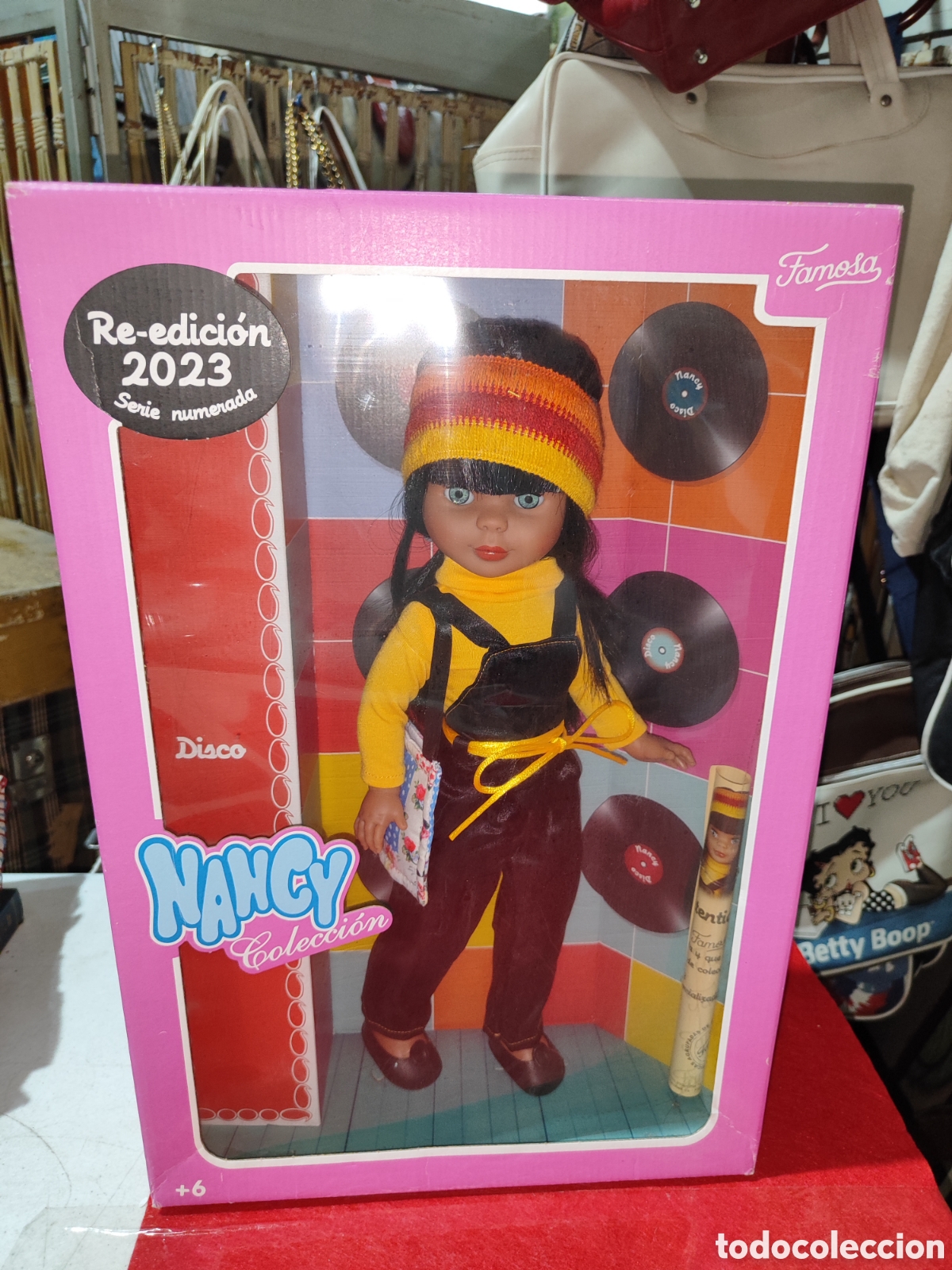 Mu&ntilde;ecas Nancy y Lucas: Nancy disco reedici&oacute;n serie numerada 2023 nueva en caja - Foto 1