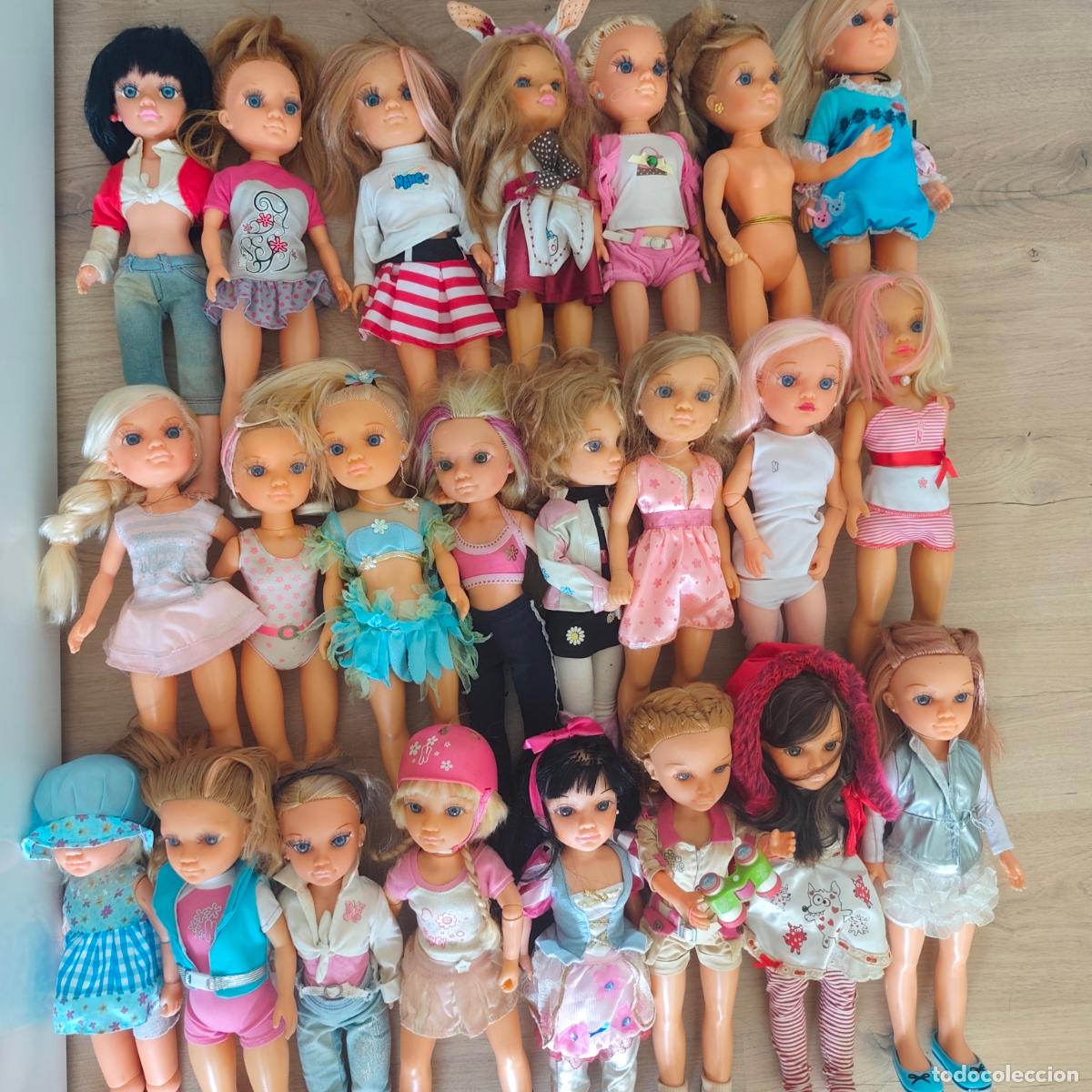 Mu&ntilde;ecas Nancy y Lucas: Lote de 23 mu&ntilde;ecas NANCY NEW de Famosa