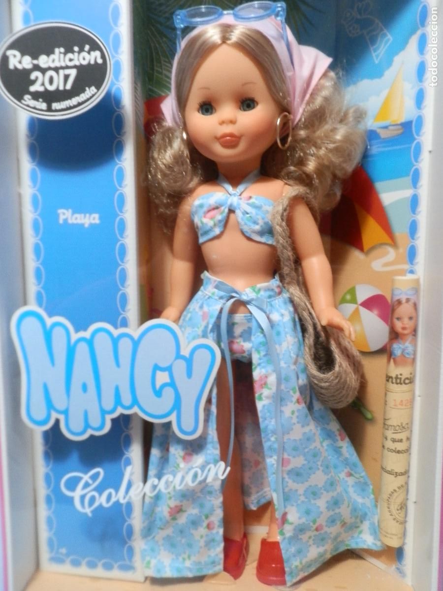 Bonecas Nancy e Lucas: NANCY COLECCION PLAYA REEDICION 2017