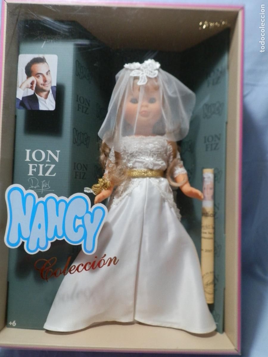Bonecas Nancy e Lucas: NANCY COLECCION NOVIA DISE&Ntilde;ADA POR ION FIZ