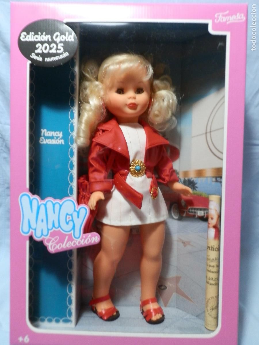 Mu&ntilde;ecas Nancy y Lucas: NANCY EVASION EDICION GOLD 2025 - Foto 1