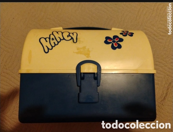 Mu&ntilde;ecas Nancy y Lucas: Antiguo Malet&iacute;n / Neceser Cab&aacute;s Mu&ntilde;eca Nancy - Famosa Original A&ntilde;os 70