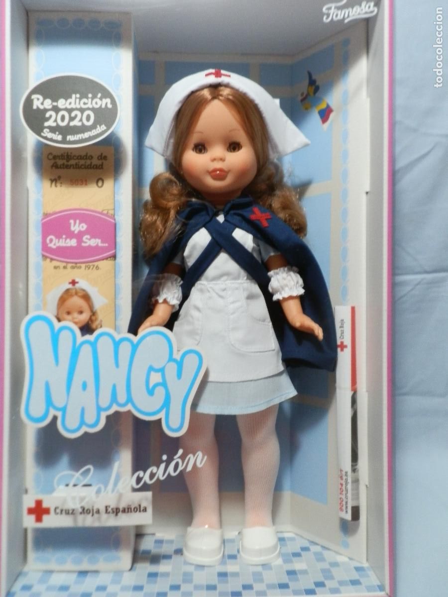Mu&ntilde;ecas Nancy y Lucas: NANCY COLECCION ENFERMERA REEDICION 2020 - Foto 1
