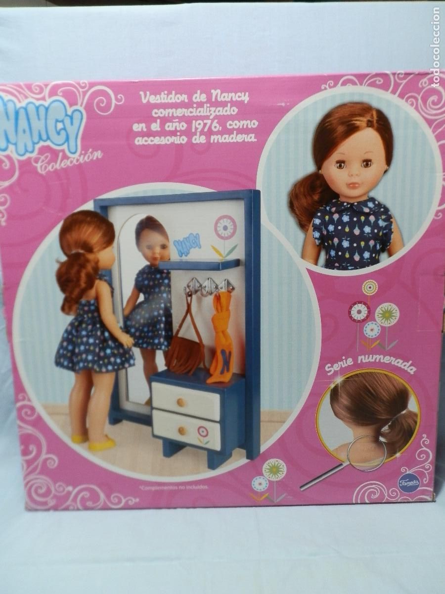 Mu&ntilde;ecas Nancy y Lucas: NANCY COLECCION VESTIDOR DE MADERA REEDICION - Foto 8
