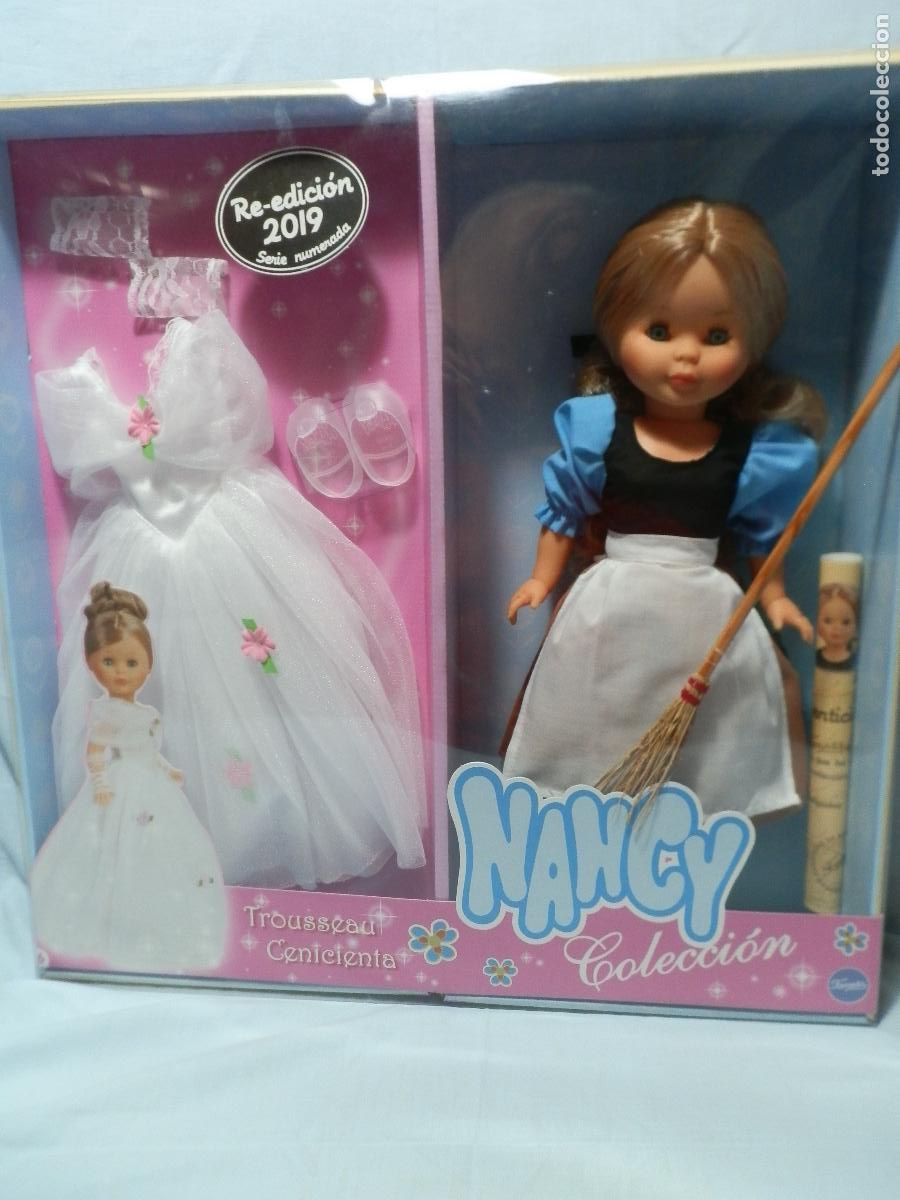 Bonecas Nancy e Lucas: NANCY COLECCION CENICIENTA TROUSSEAU REEDICION 2019