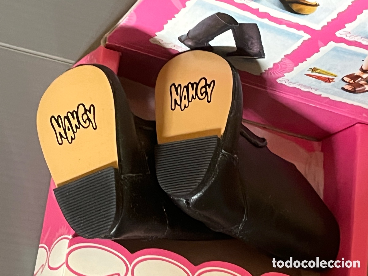 Mu&ntilde;ecas Nancy y Lucas: BOTAS EN PIEL NEGRA PARA NANCY - Foto 2