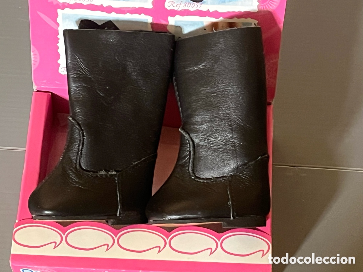 Mu&ntilde;ecas Nancy y Lucas: BOTAS EN PIEL NEGRA PARA NANCY - Foto 3