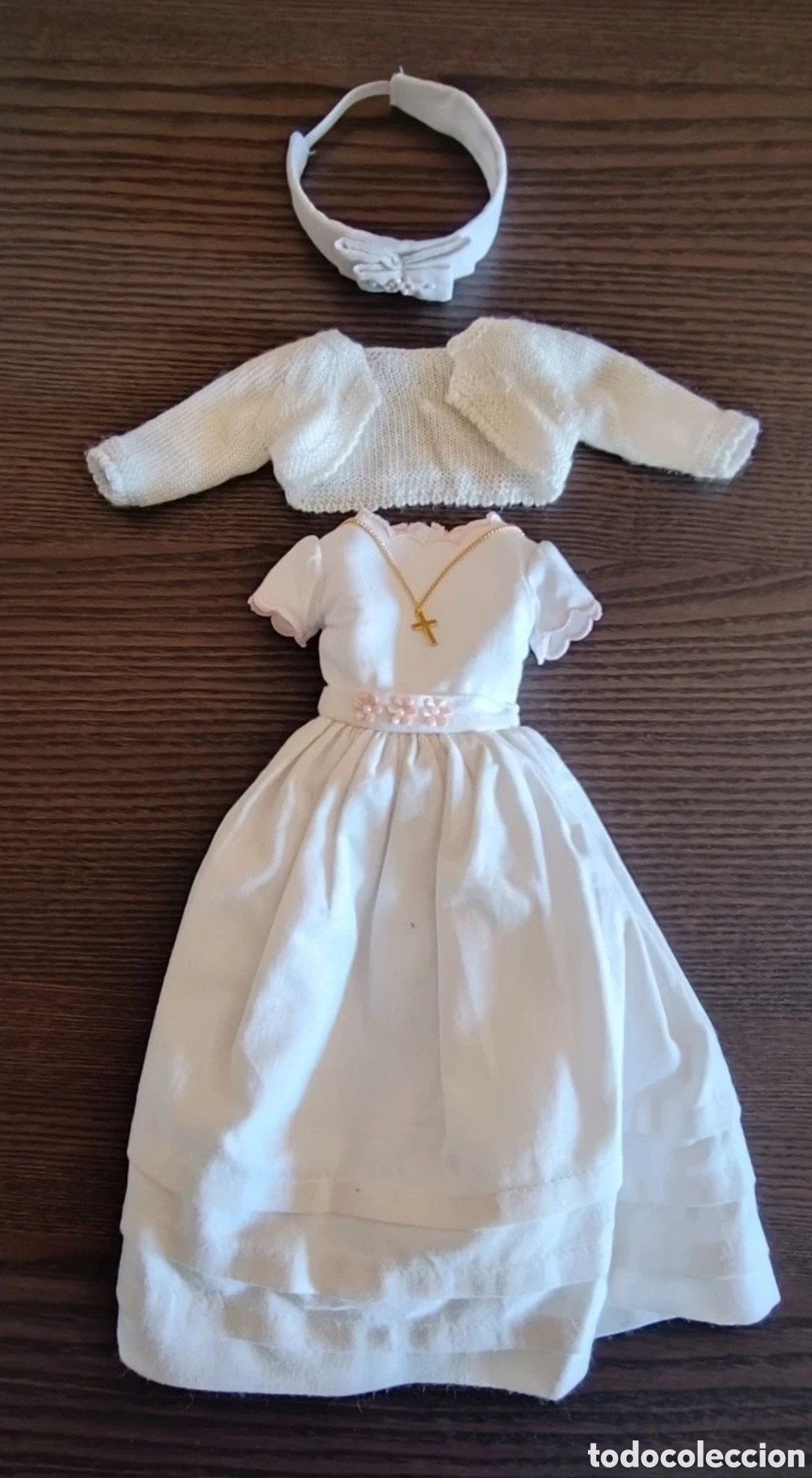 Mu&ntilde;ecas Nancy y Lucas: Vestido de Comuni&oacute;n de Nancy 2016 - Foto 1