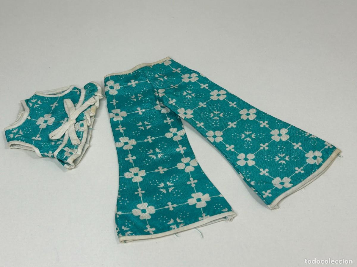 Mu&ntilde;ecas Nancy y Lucas: CONJUNTO JARD&Iacute;N DIF&Iacute;CIL VARIANTE AZUL NANCY FAMOSA ORIGINAL A&Ntilde;OS 70