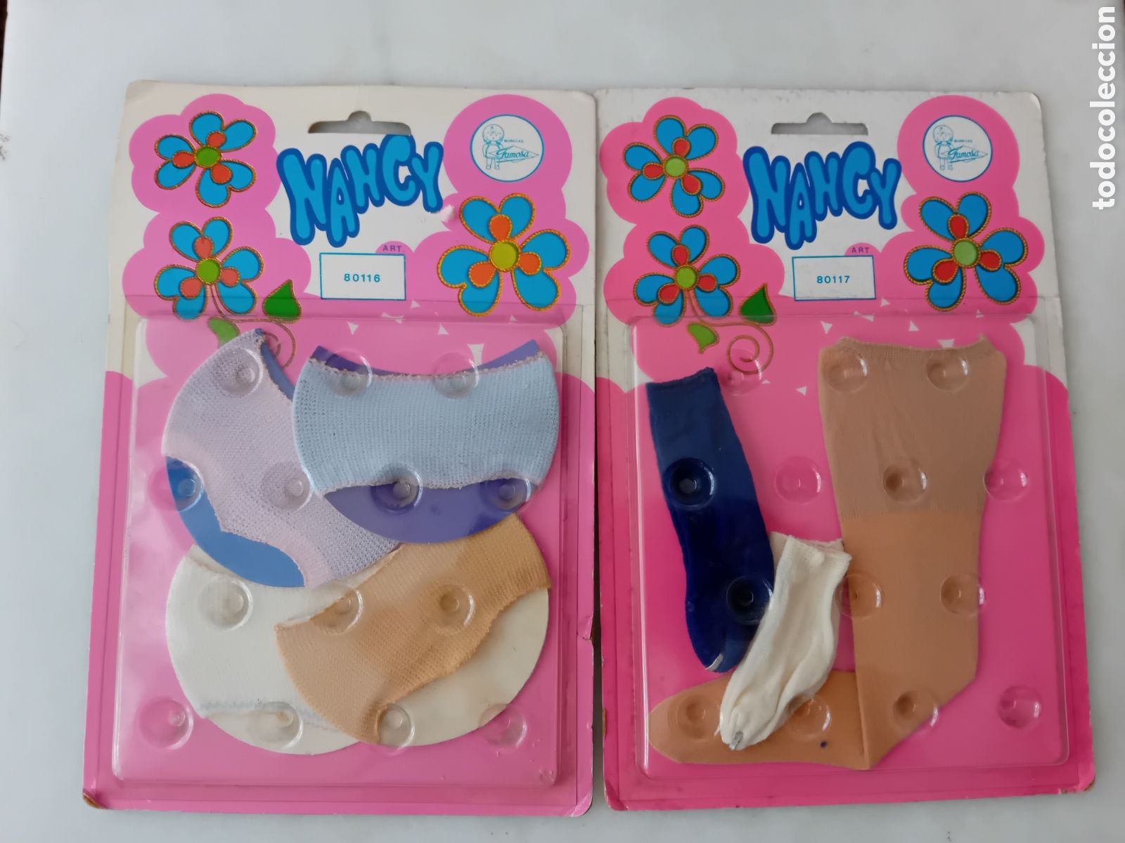 Mu&ntilde;ecas Nancy y Lucas: Blisters Braguitas, Medias.Nancy Famosa