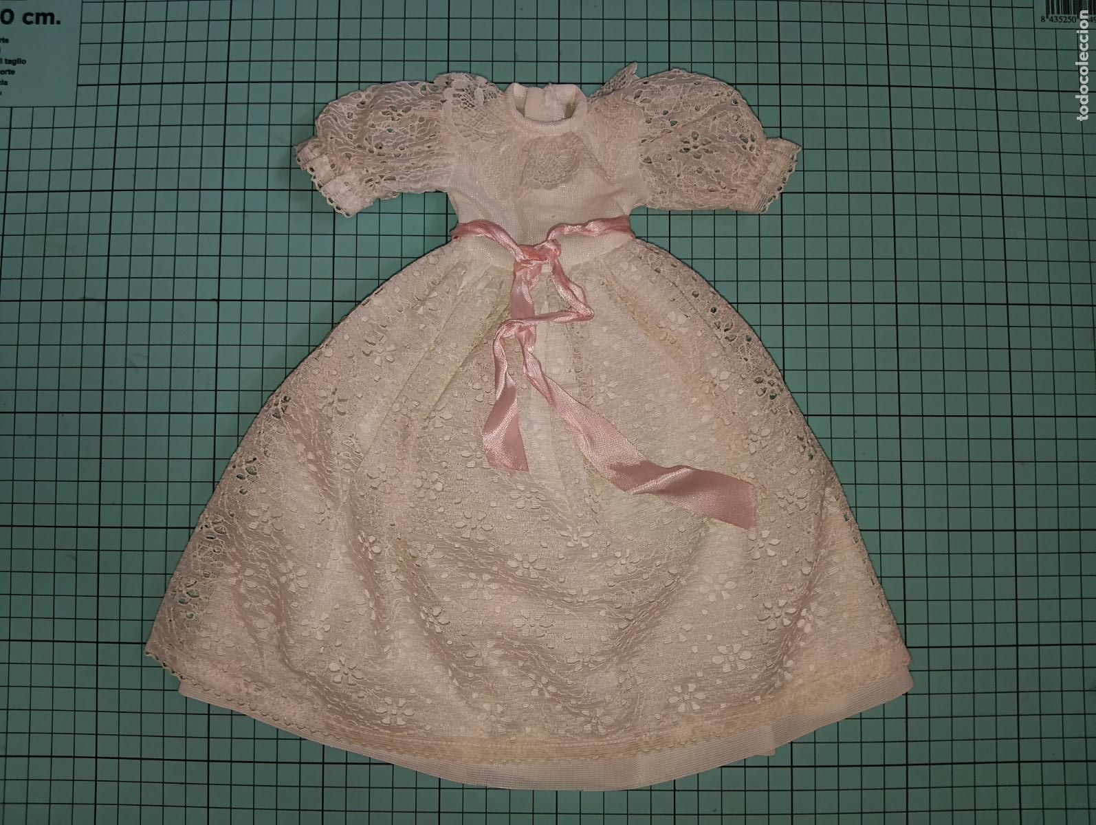 Mu&ntilde;ecas Nancy y Lucas: Vestido de mu&ntilde;eca Nancy comuni&oacute;n