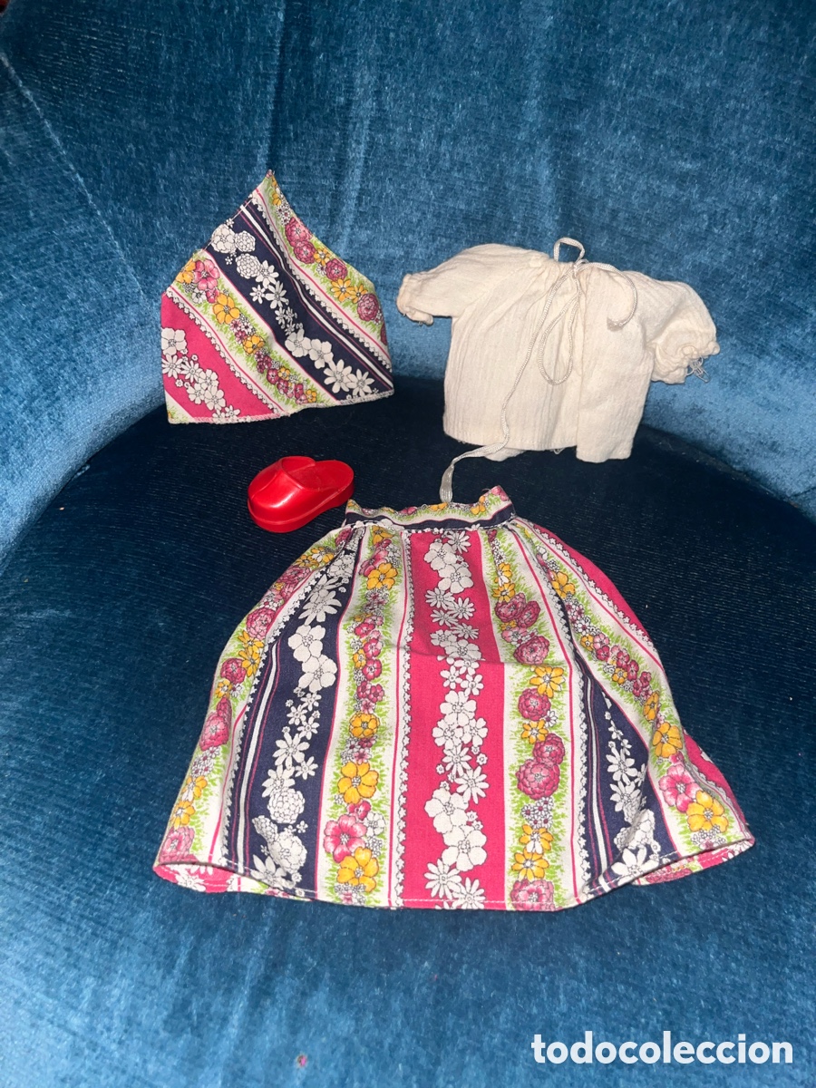 Mu&ntilde;ecas Nancy y Lucas: Conjunto Ropa Nancy Antigua A&ntilde;os 70 Mayo