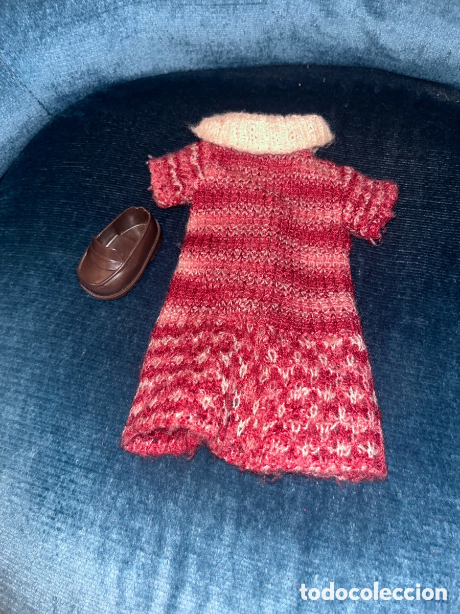 Mu&ntilde;ecas Nancy y Lucas: Vestido Lana Nancy Antigua Ropa A&ntilde;os 70 Cibeles