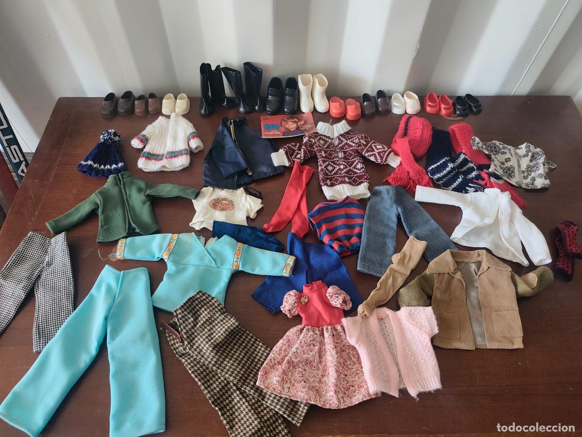 Mu&ntilde;ecas Nancy y Lucas: Gran lote de ropa antigua mu&ntilde;eca Nancy
