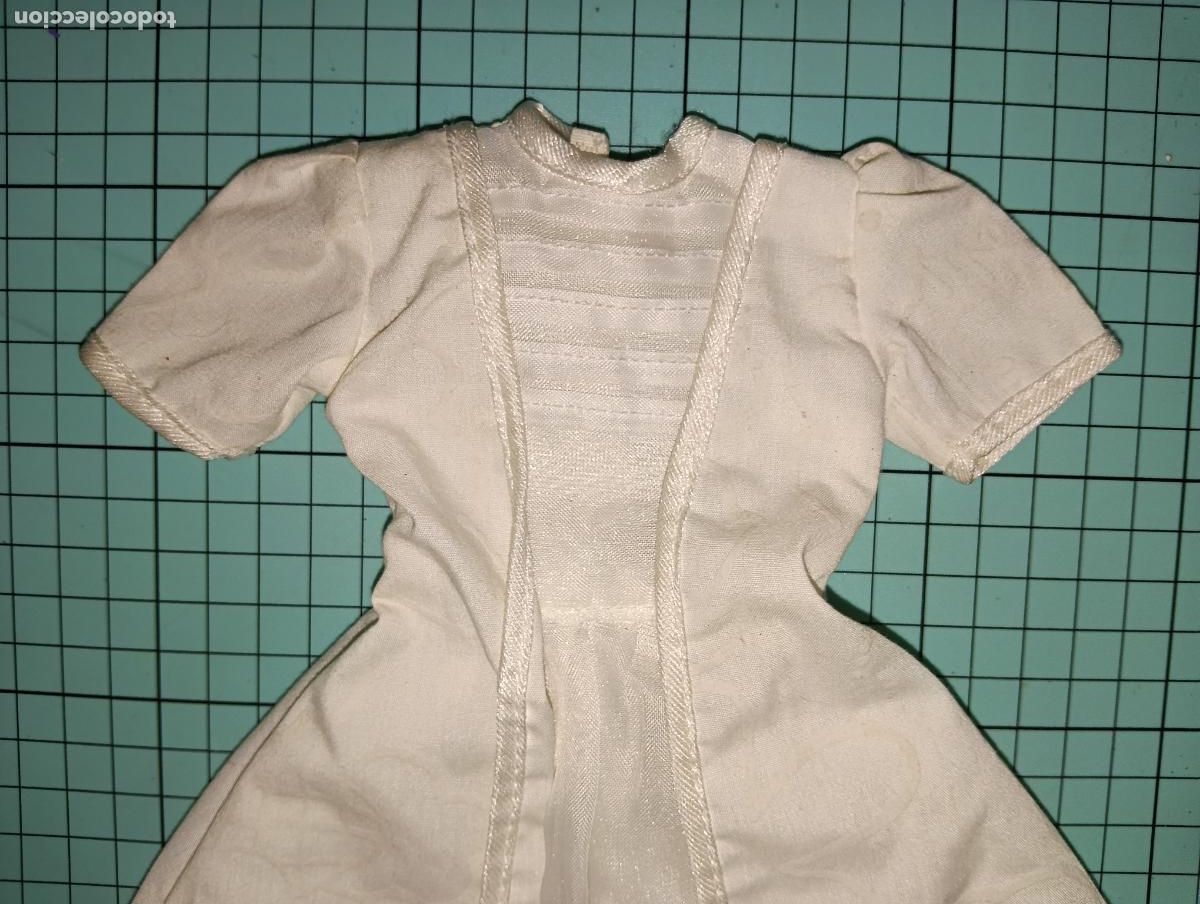 Mu&ntilde;ecas Nancy y Lucas: Vestido de comuni&oacute;n de mu&ntilde;eca Nancy - Foto 2