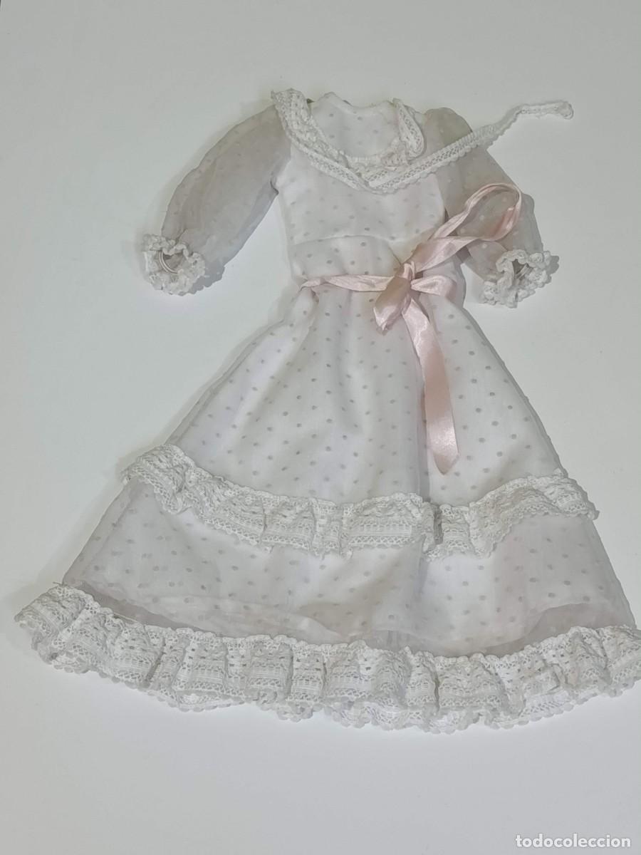 Mu&ntilde;ecas Nancy y Lucas: Vestido nostalgia Nancy a&ntilde;os 70